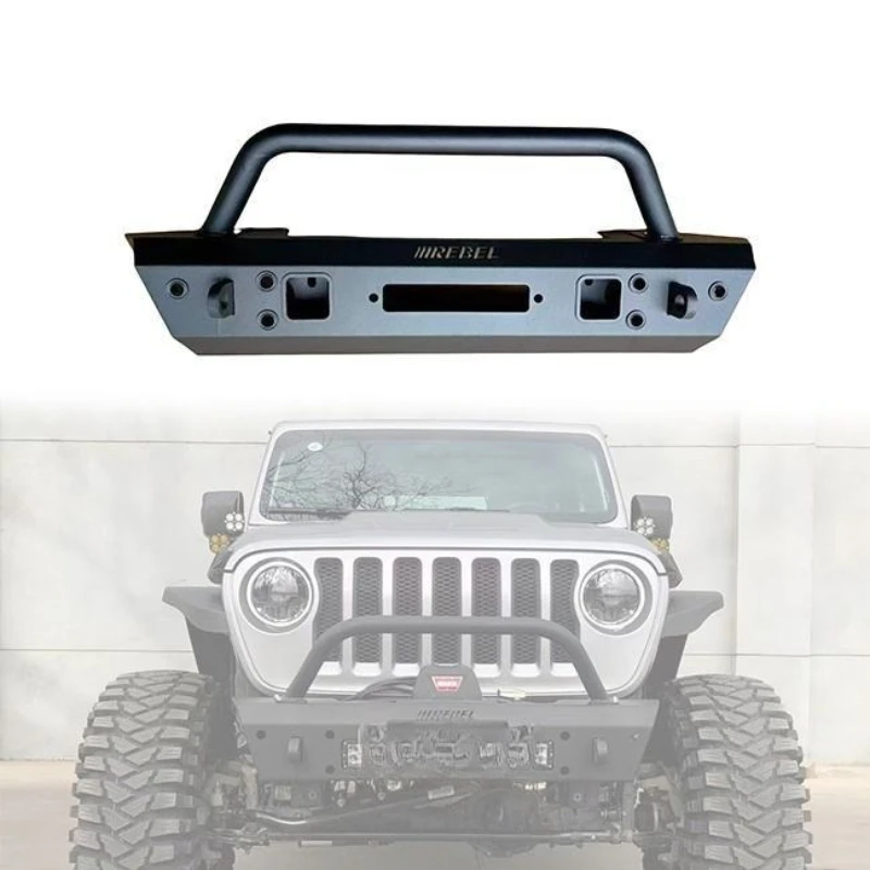 

Bumper Suitable for 18-25 Jeep Wrangler Rebel Front Bars Rear Bars JL