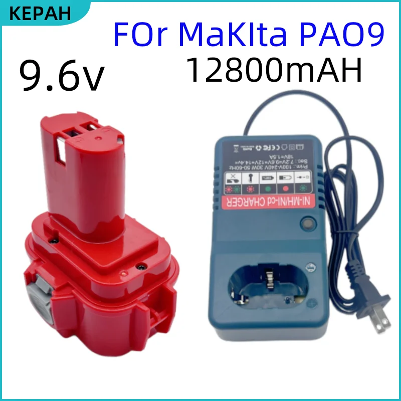 

Для Makita 9,6 В 4800 мАч 6800 мАч 9800 мАч NI-MH аккумулятор для электроинструментов MAKITA 9120 9122 9133 9134 9135 9135A 6222D 6260D PA09 L70