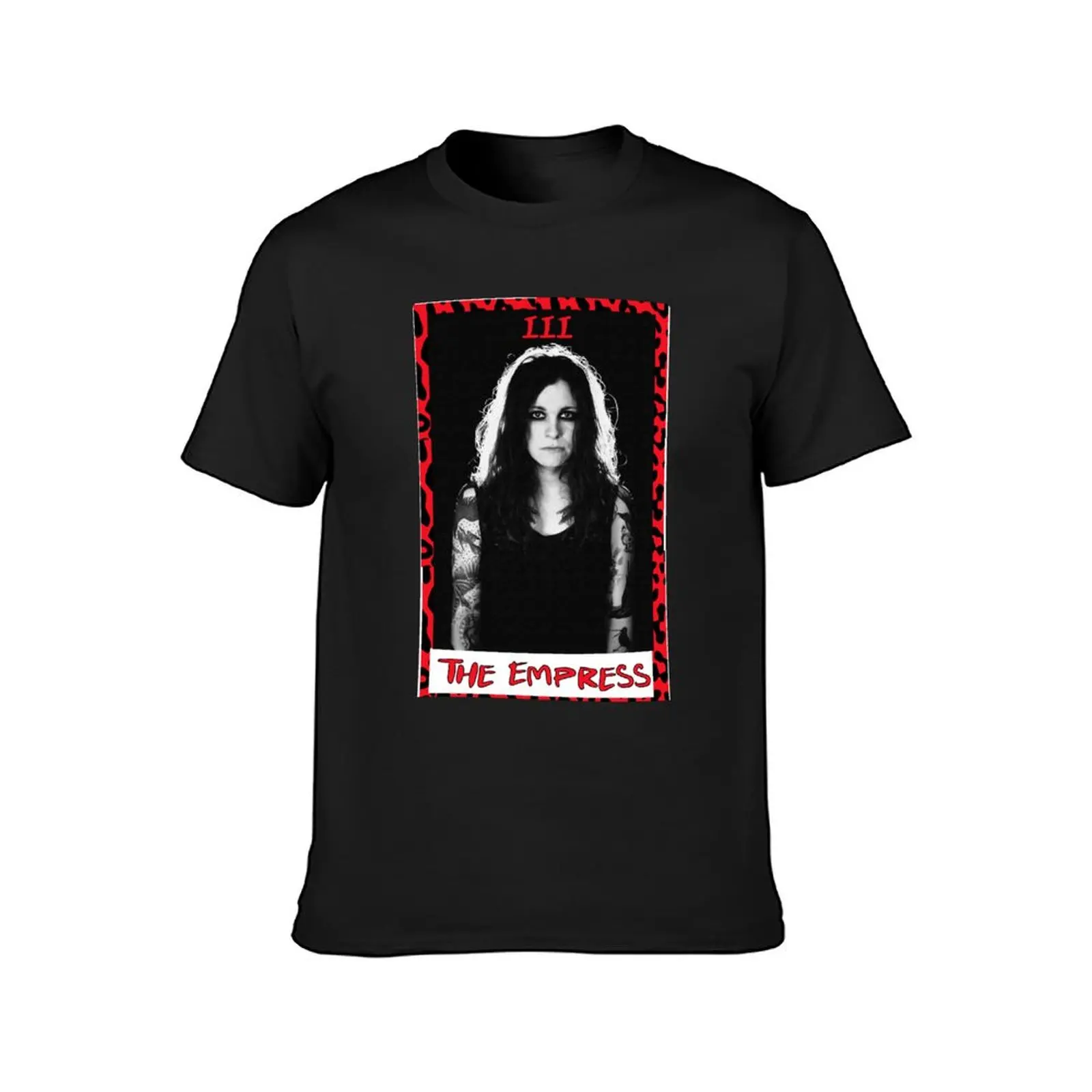 Punk Tarot - The Empress - Laura Jane Grace T-Shirt Blouse boys whites summer tops mens graphic t-shirts funny