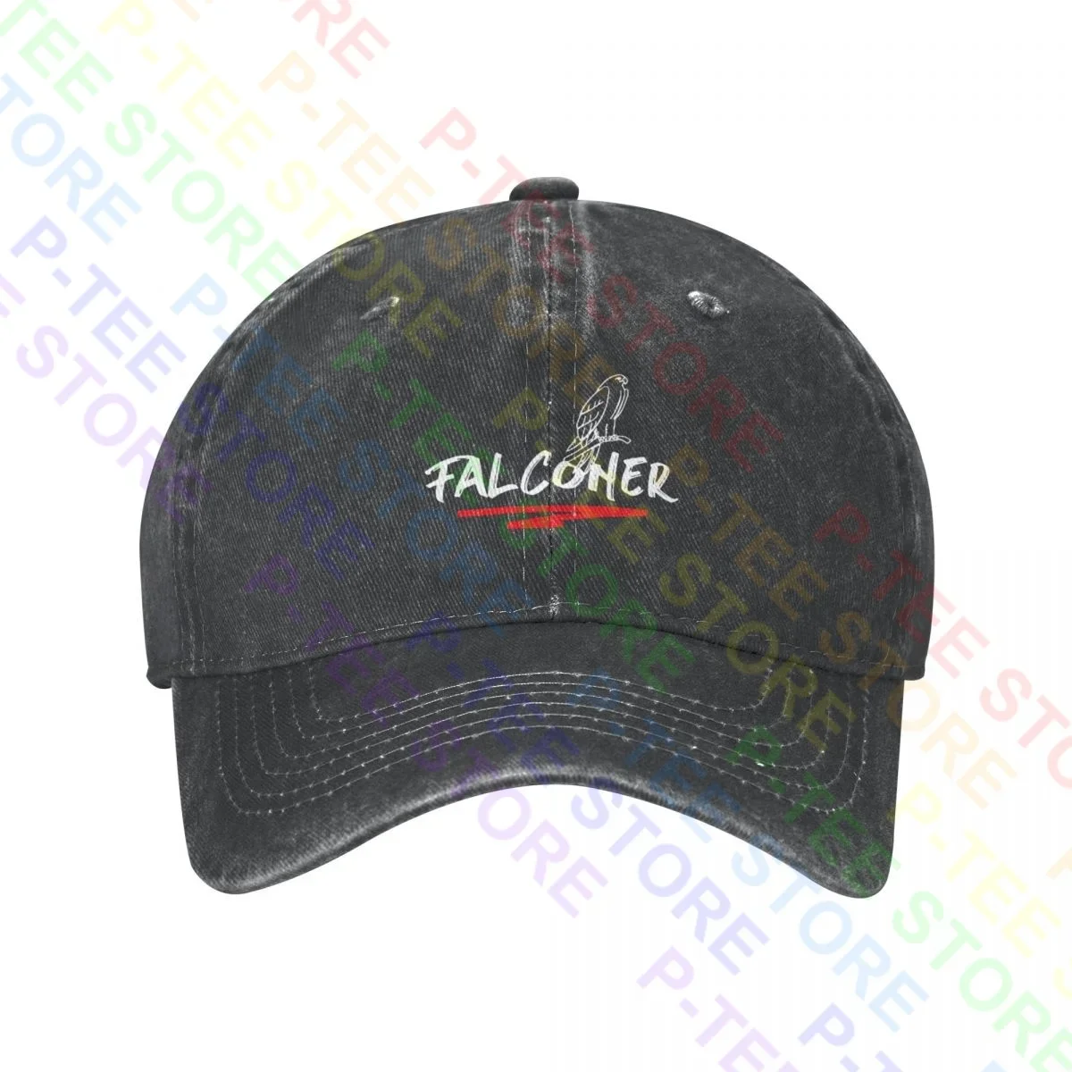 Falconer Falconry Falcons Hunting Bird Of Prey Falconer Washed Denim Baseball Cap Trucker Hats Trendy