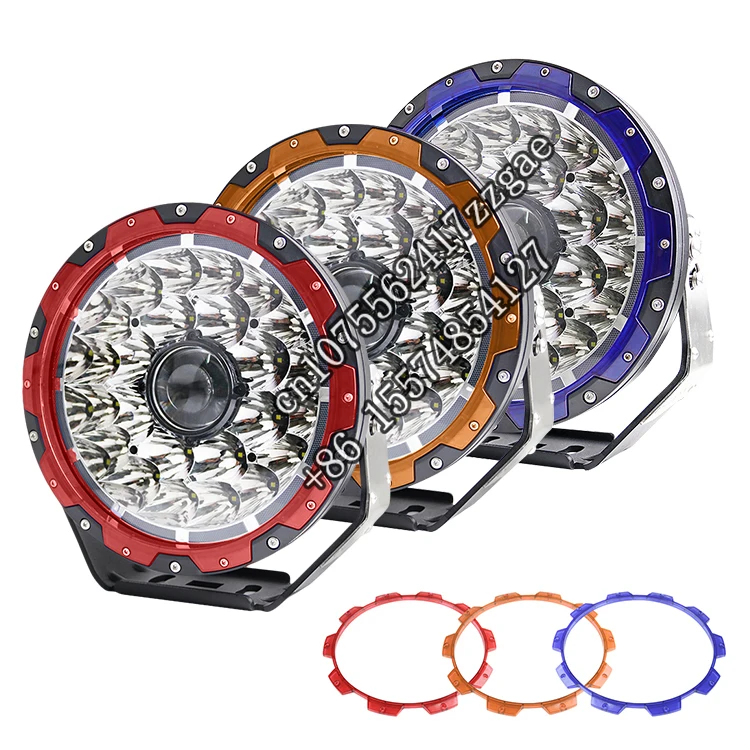 High Power Driving Light Car Led Work Light 7 inch Round Headlight for Off-Road 4x4 vehicle