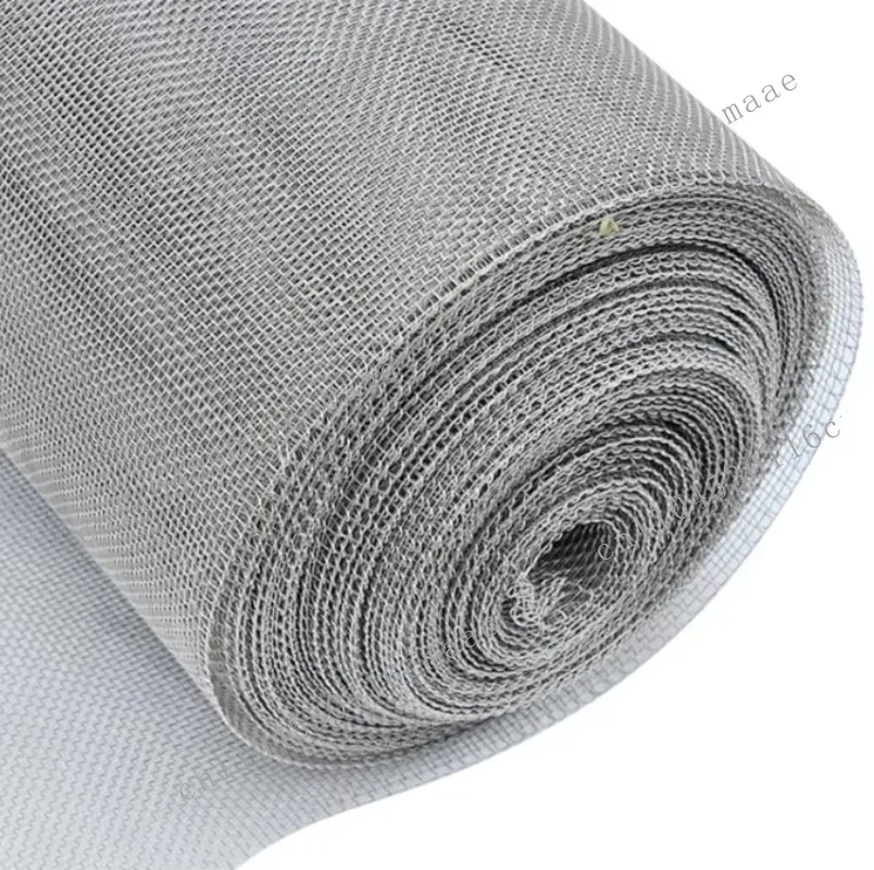 

High Quality 80 100 200 Mesh Count 201 304/304L/316/316L Plain Weave Stainless Steel Woven Wire Mesh