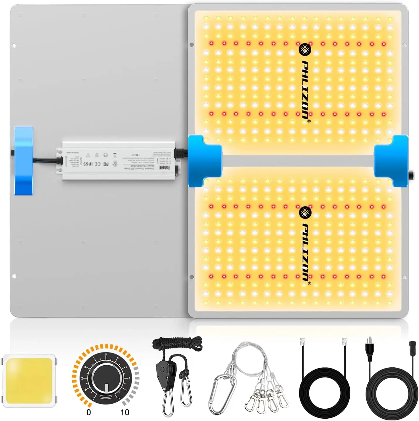 실내 식물 LED 성장 조명, LM 281B LED 데이지 체인, 전체 스펙트럼 성장 램프