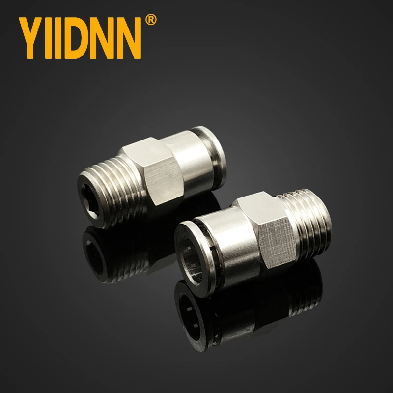 PCF Quick Connect Fittings Female Straight brass pipe tube Air Line Fittings