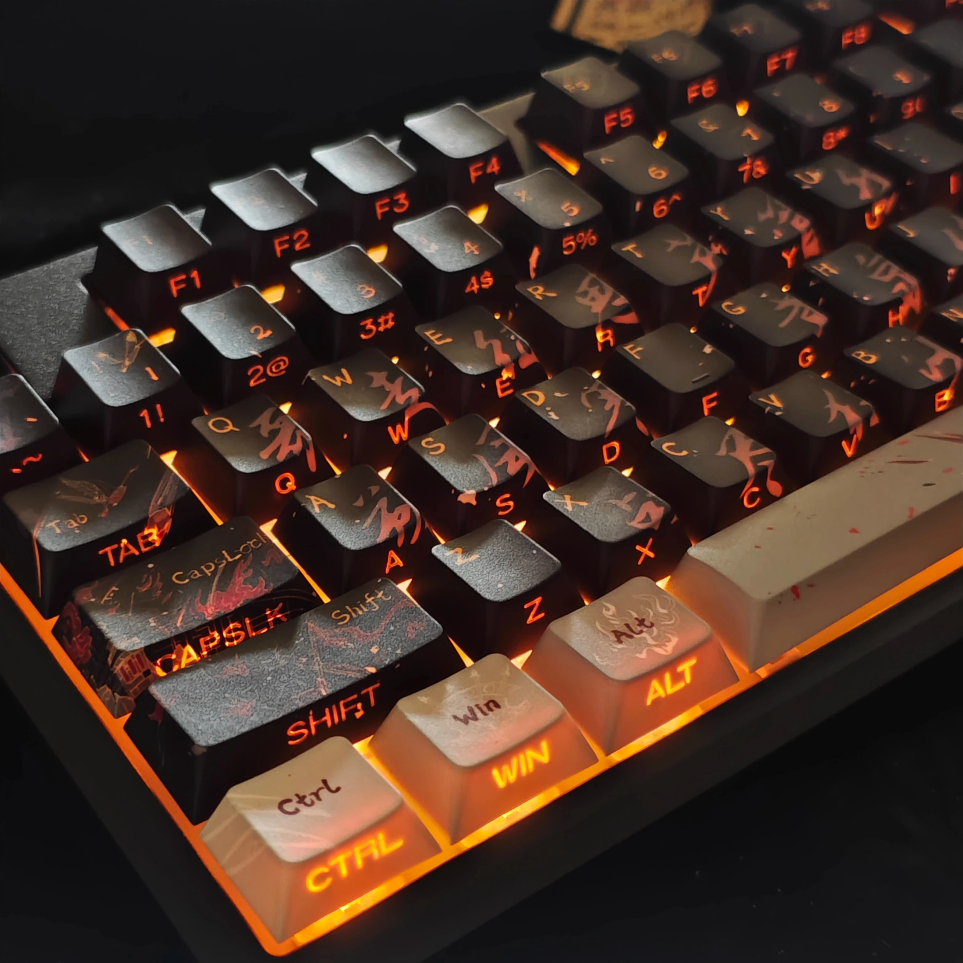 

Оригинальный маяк для изготовления дыма, колпачок для клавиш PBT, пятисторонняя горячая сублимация, оригинальная заводская высота, боковая гравировка