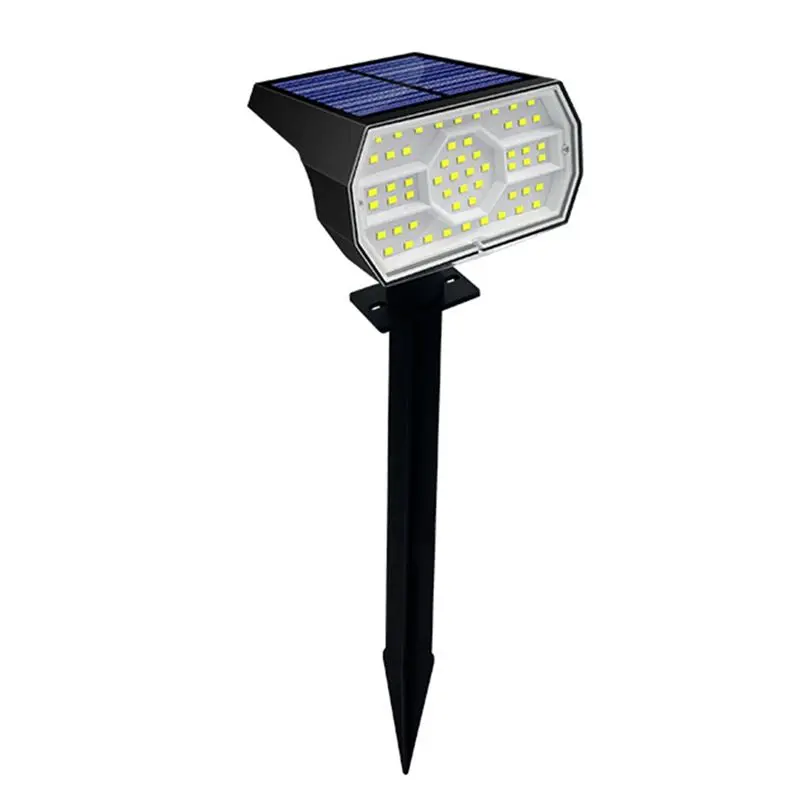 ABXF-Solar Spot Light 56 LED Outdoor Solar Landscape Spotlights Waterproof 3 Modes Garden Light For Door Backyard Garage