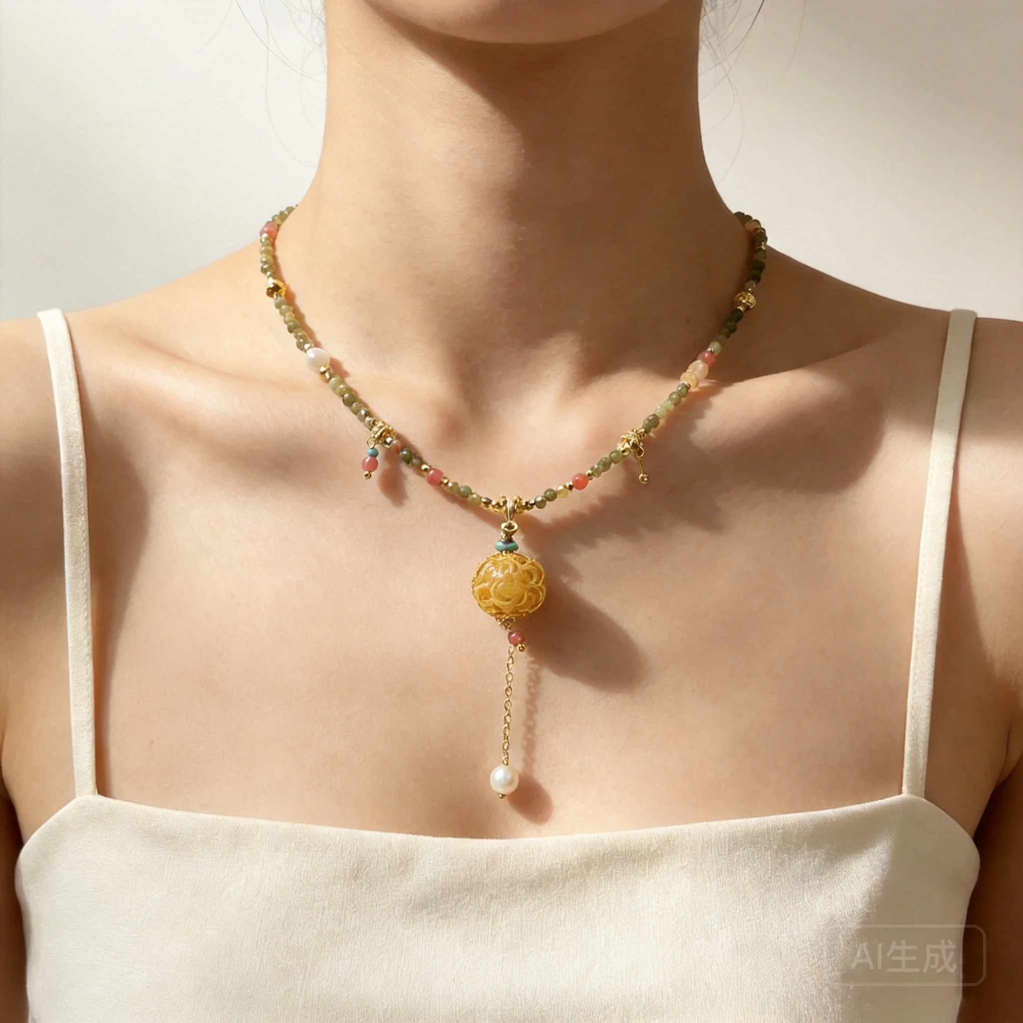 collier-ras-du-cou-style-chinois-en-soie-doree-porte-bonheur-perles-de-jade-et-pierres-naturelles-bijou-delicat-et-elegant-pour-la-chance-et-la-benediction