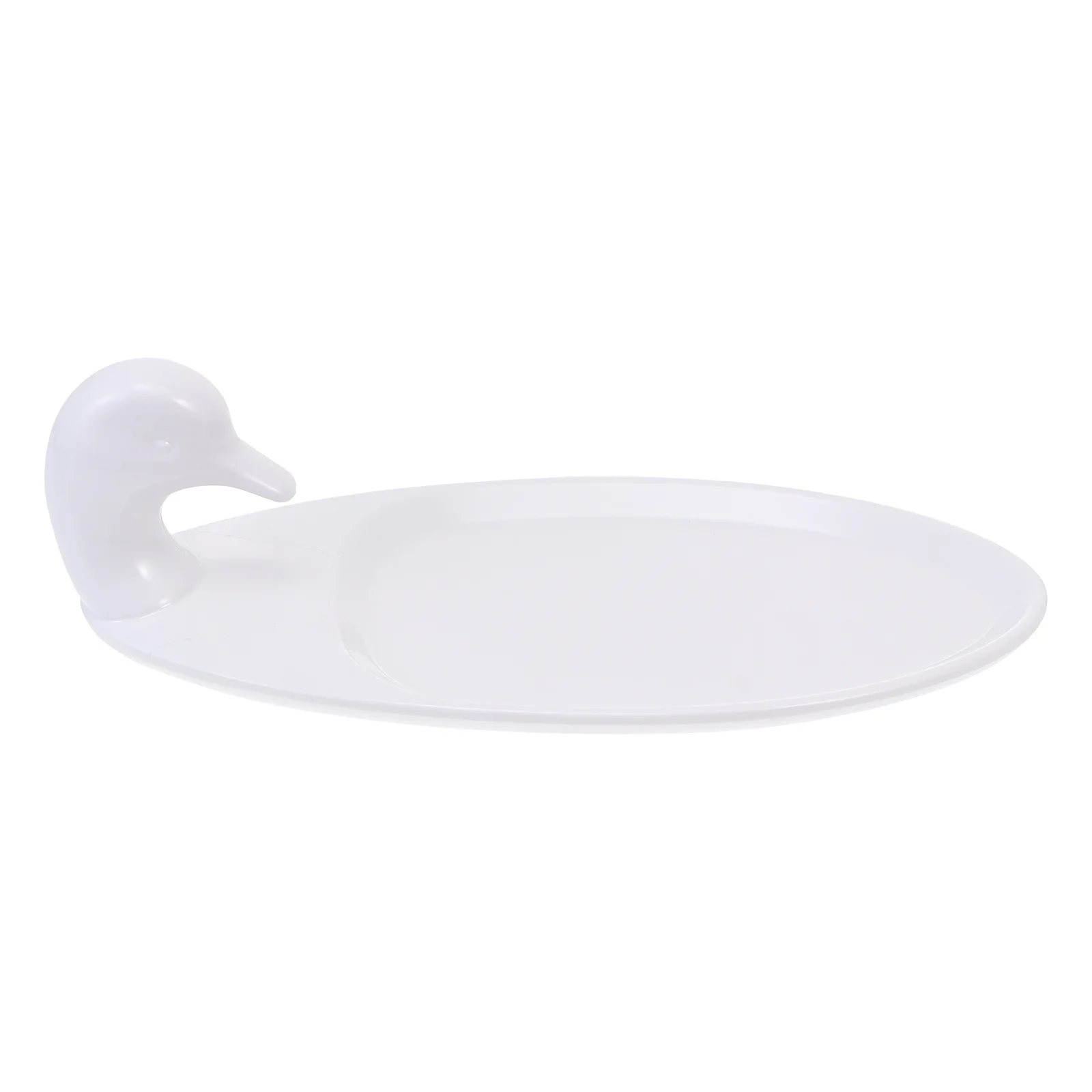 

1Pcs Duck Shaped Roast Plate Smooth Surface Serving Platter for Home Hotel Party Food Storage Tray Easy Clean Restaurant