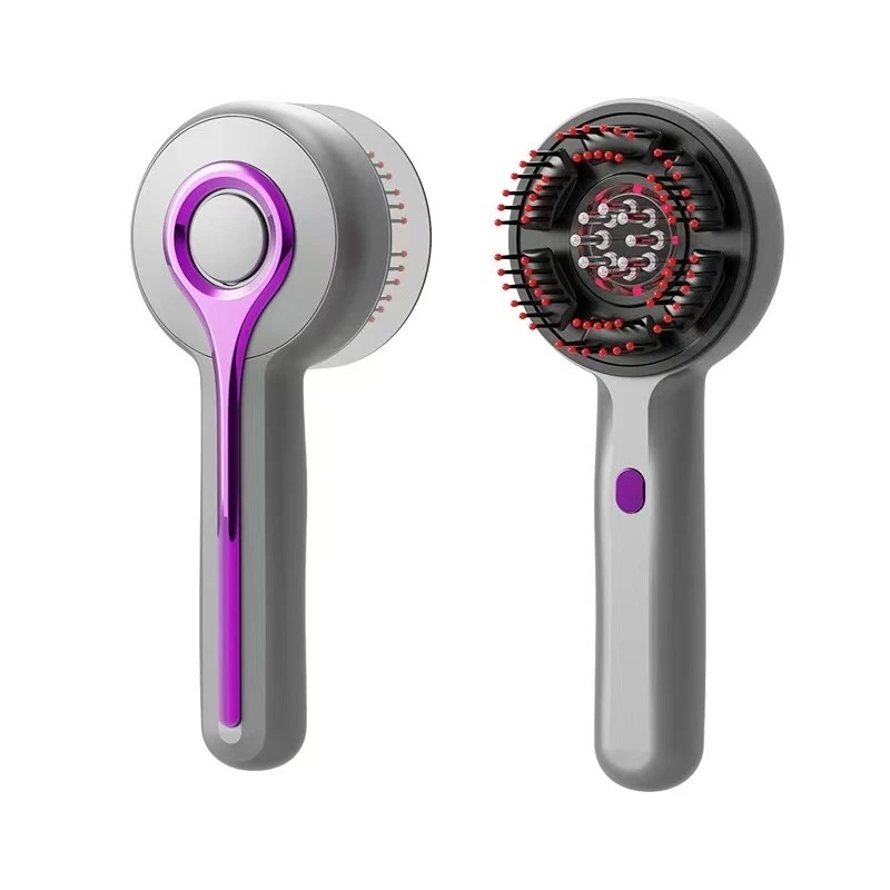 

Vibrating Scalp Massager Hair Care Brush With Red Light Therapy For Liquid Infusion Home Use MultiFunctional Design