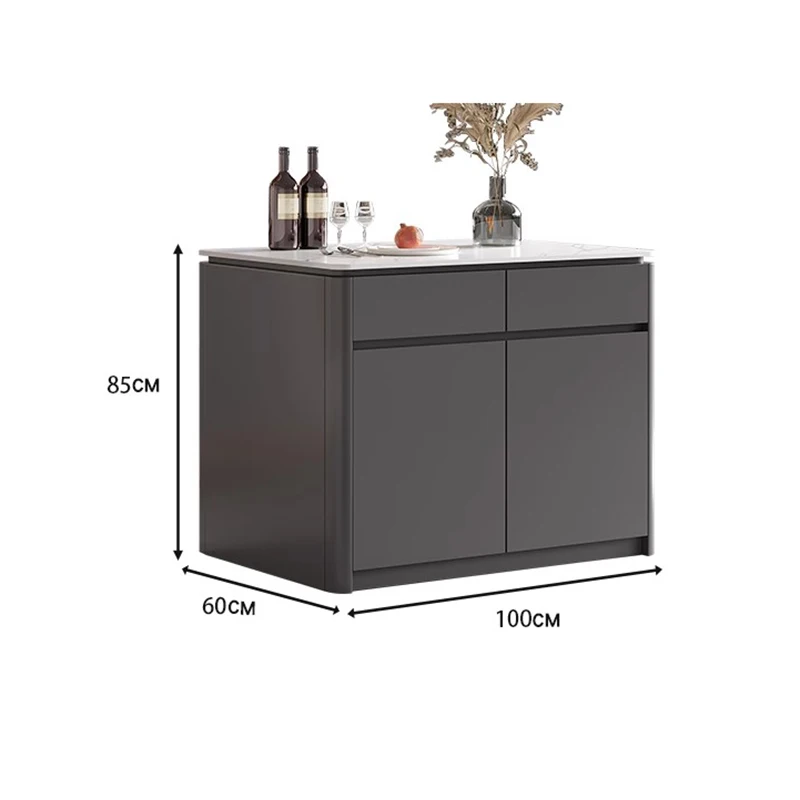 Islas de cocina minimalistas francesas, prácticas con almacenamiento, Islas de cocina clásicas de primera calidad, muebles duraderos de primera calidad