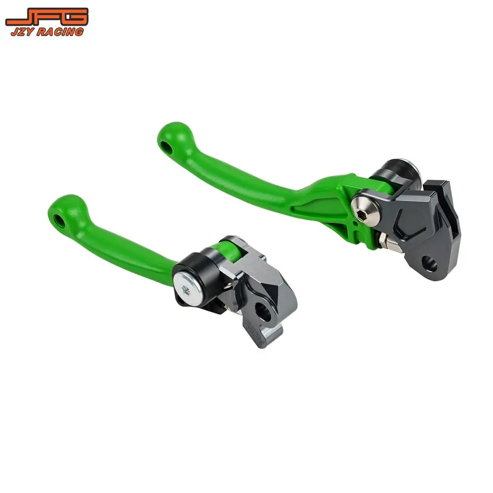 CNC Motocross Hand Bar Brake Clutch Lever For Suzuki RM-Z250 RM-Z450 Kawasaki KX 65 85 100 112 Off-Road Dirt Pit Bike Moto