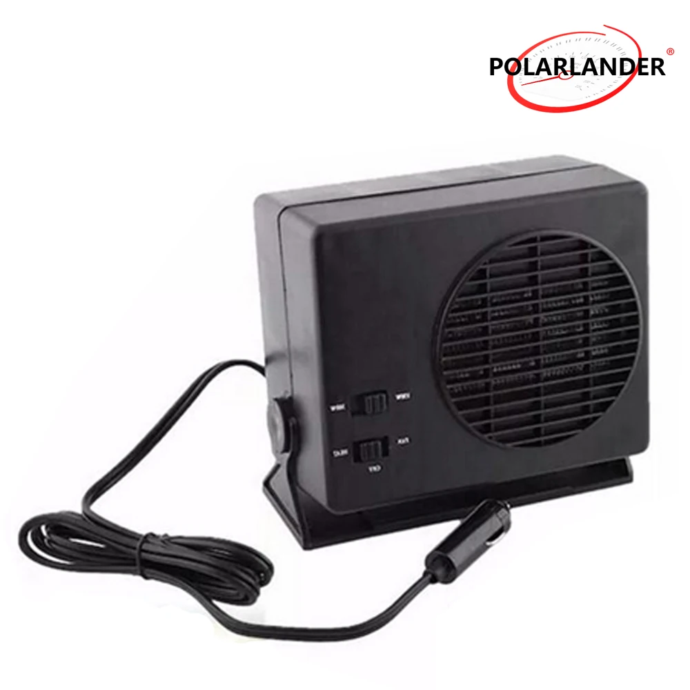 Portable 12V Car Fan 150W 300W Ceramic Auto Car Truck Fan Heater Window Defroster Vehicle Heater Warmer Fan