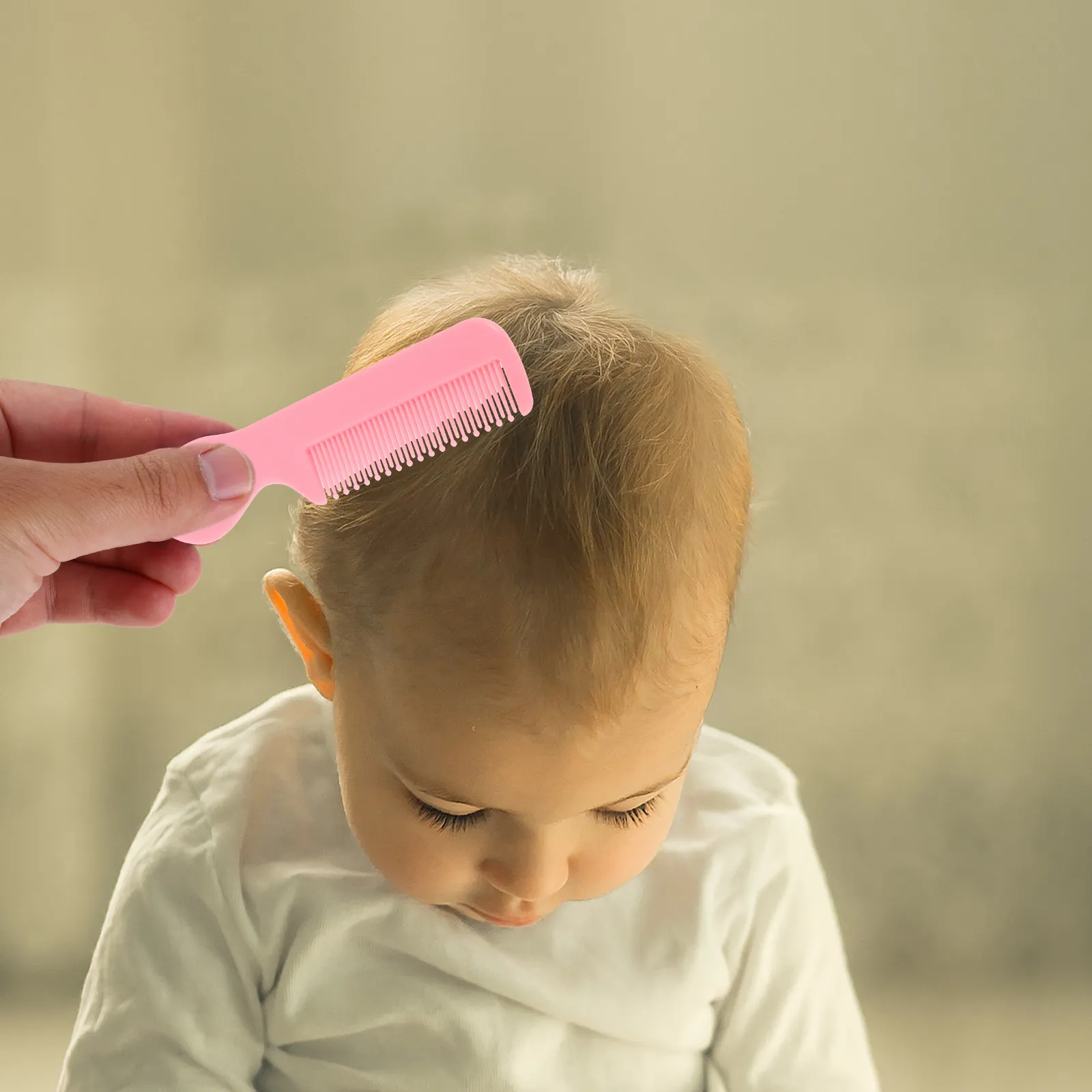 16Pcs Toddler Girls Hair Combs Candy Color Mini Round Tooth Scalp Massage Detangling Travel Styling for Kids