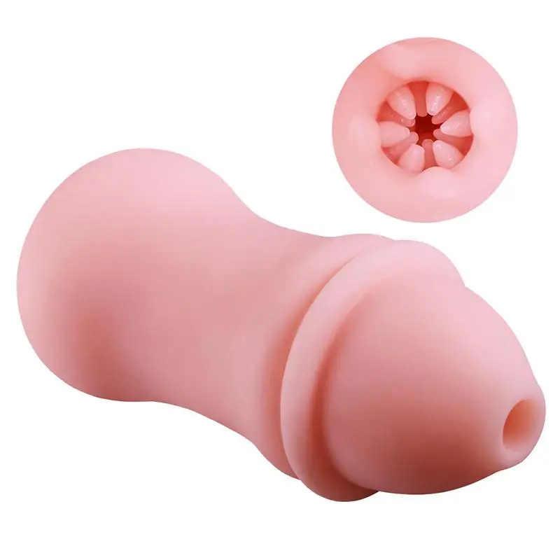 Masturbator Cup Vacuum Sucking Realistic Soft Stroker For Men_voghion.com