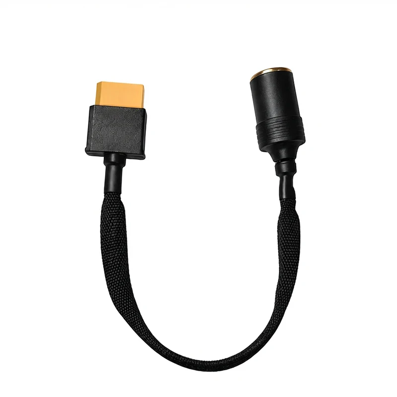 1PCS SDC to Car Cigarette Lighter Power Cable 12V 24V for DJI Power 500/1000/1000V2/2000 Power Station Charger Adapter Wire
