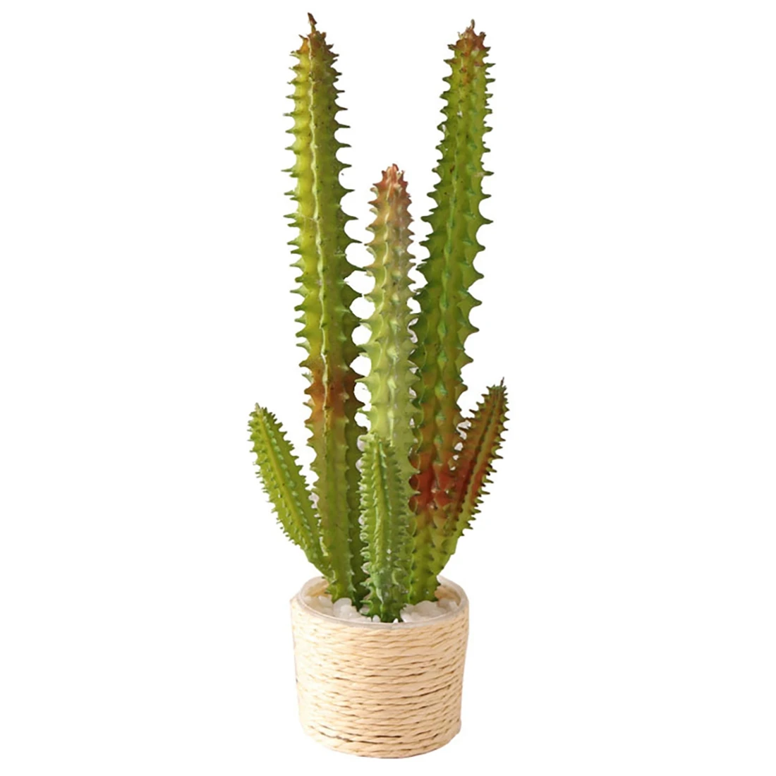 

1:6 Miniature Cactus Vase Flower Potted Plants Flowerpot Tree Potted Decor Toy,B