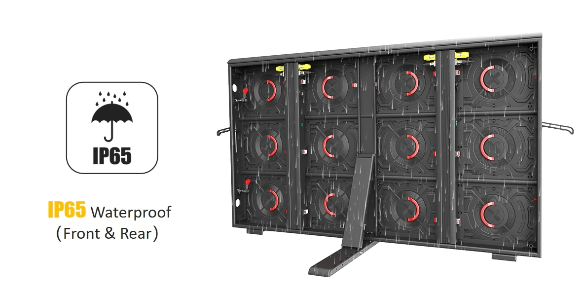 Nationstar P10 Waterproof Outdoor LED Display Screen for Basketball Football Stadium Perimeter High Performance LED Stadium