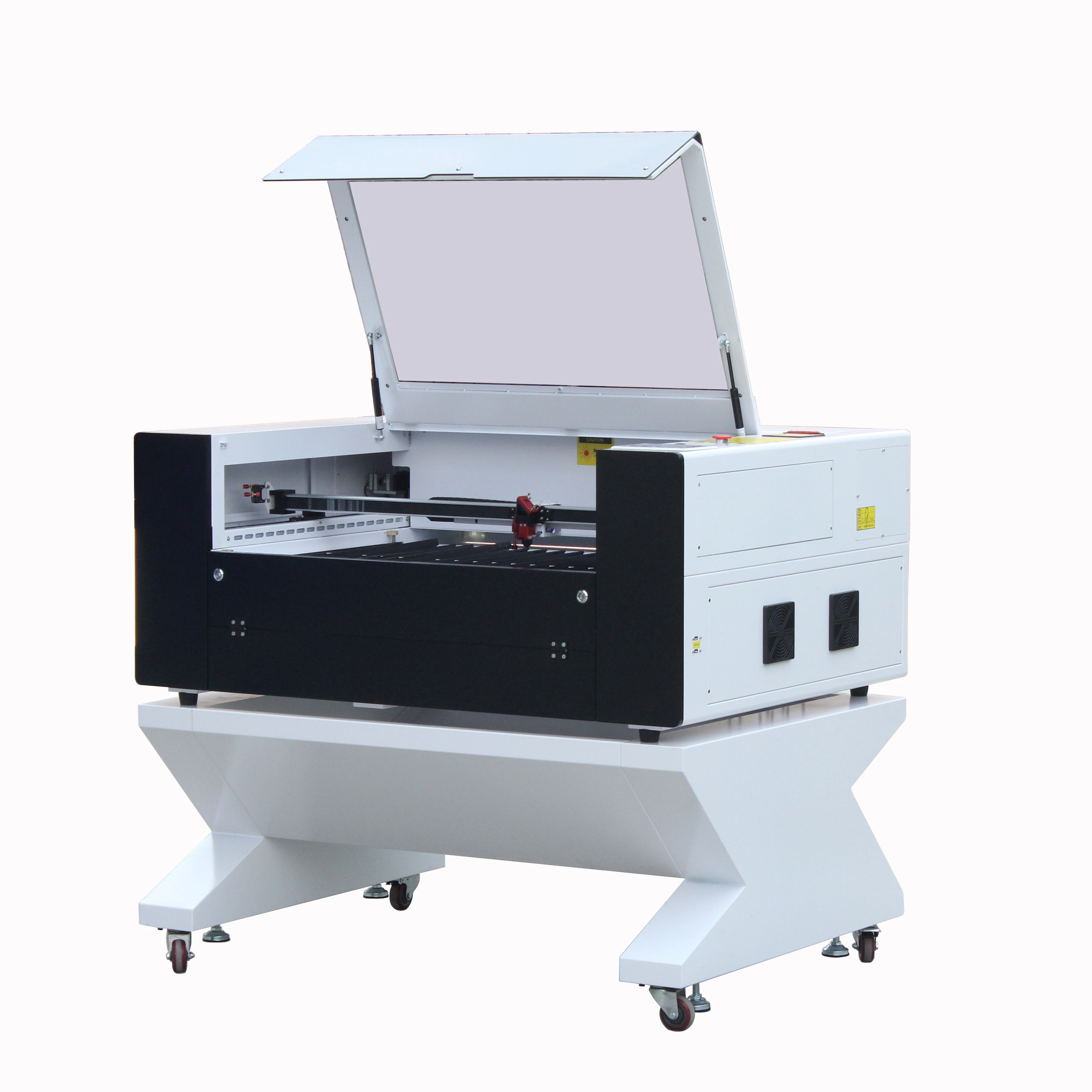 High-Speed Desktop Engraving Cutting Machine 80W 100W 130W Autofocus Wood Crystal Stone Rubber PMI LAS DST DXF PLT
