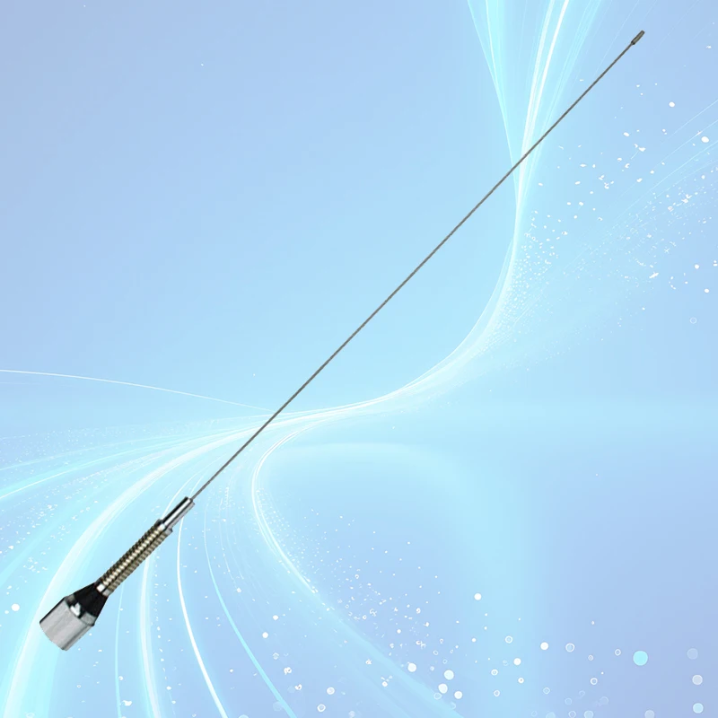 PL259 High Frequency Mobile Radio 136-174MHZ Car Auto 2.15dB Interphone Antenna 50 Ohms Universal Marine Stainless Steel 100W