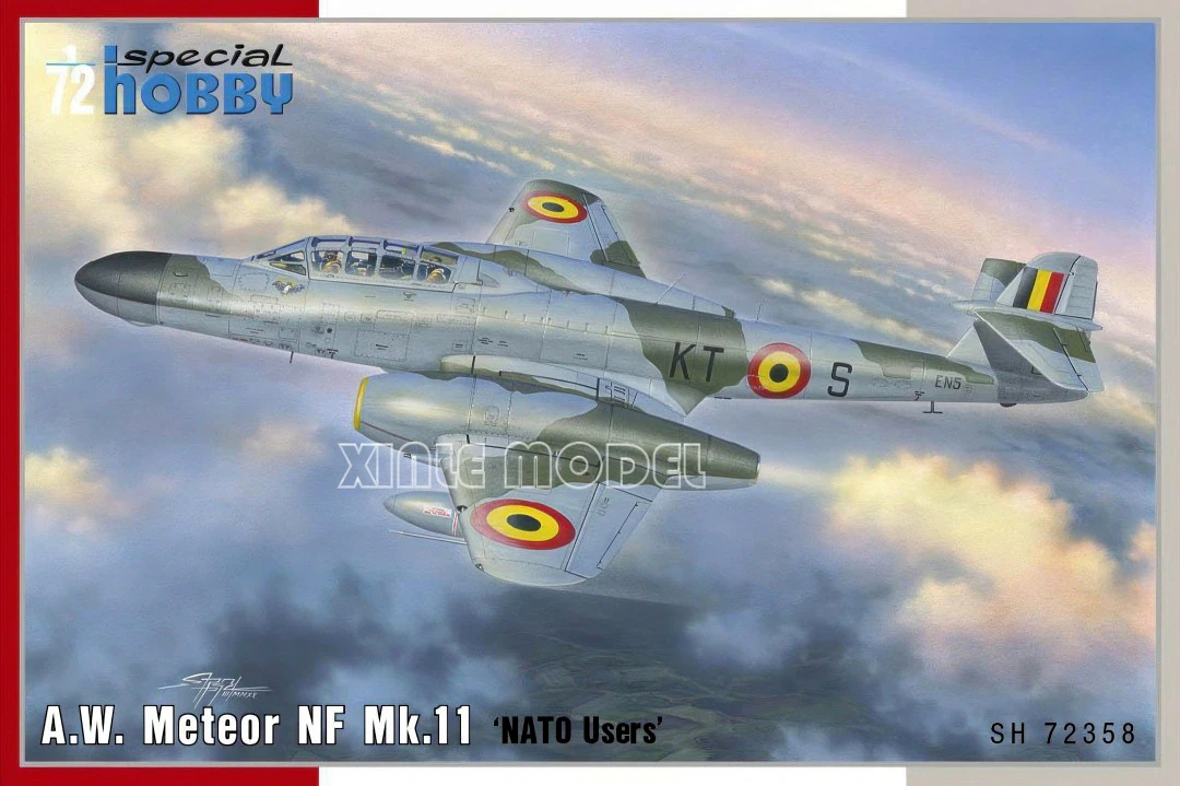 

Набор для сборки пластиковой модели самолета Special Hobby 72358 A.W. Метеор NF Mk.11 1/72