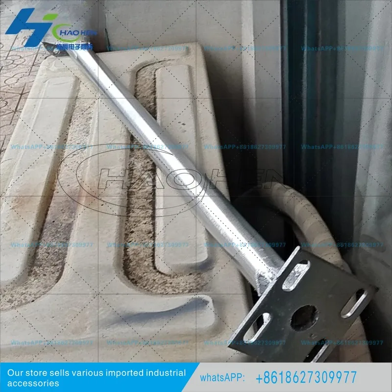 House-hold wind turbine pole pole column bracket monitoring pole cable display stand painted steel pipe