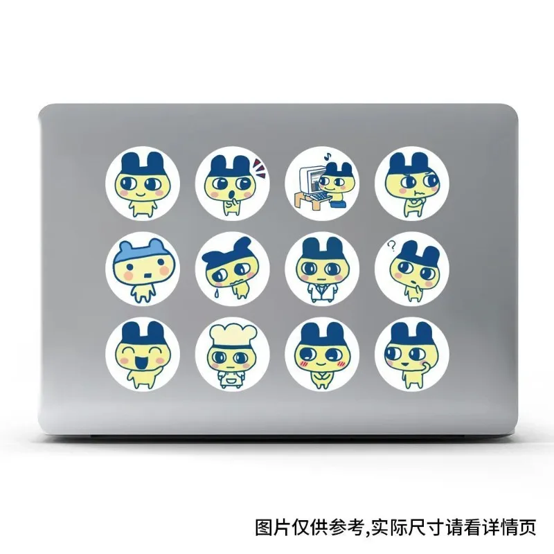 Tamagotchi Mametchi animation peripheral creative cartoon cute roll paste secondary hand account decoration stickers wholesale view 5