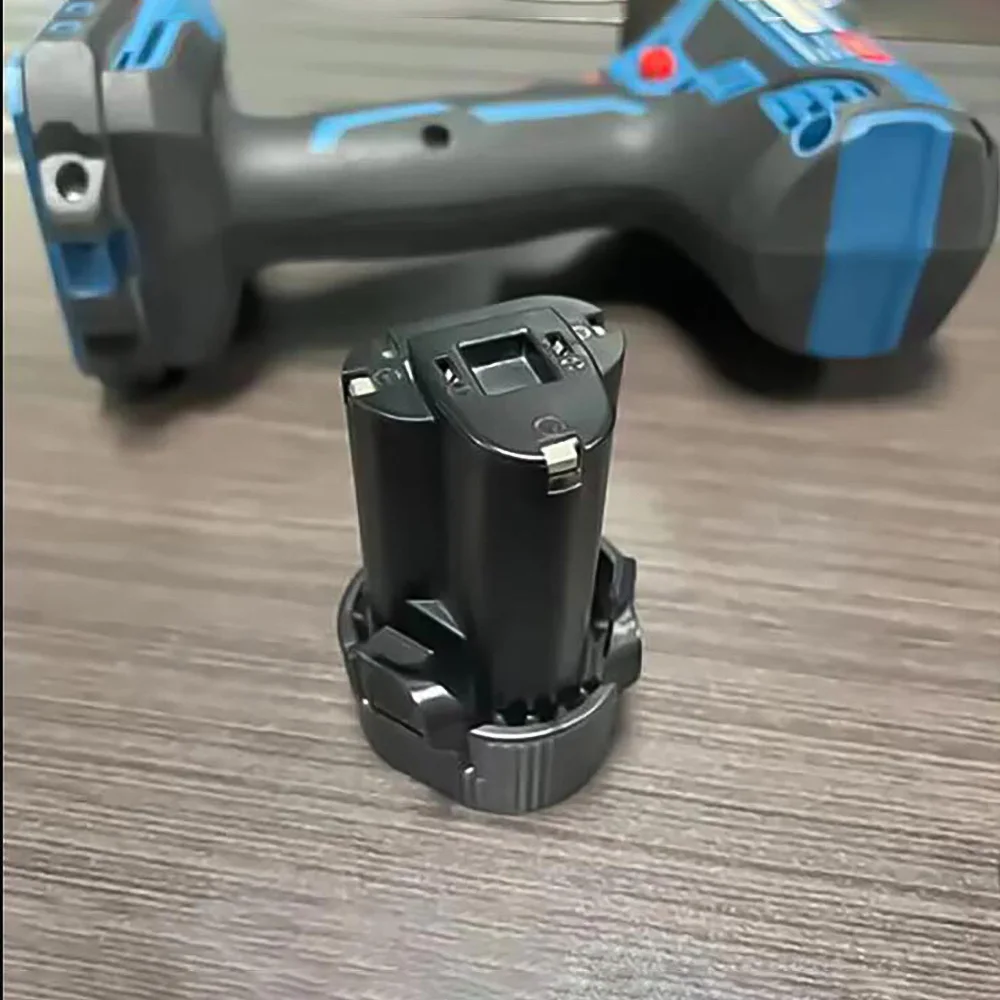 Baterai Lithium Isi Ulang 12V untuk Makita BL1013/BL1014/TD090D/ 194550 -6 Bor/Obeng Tanpa Kabel, Perlindungan Overcharge