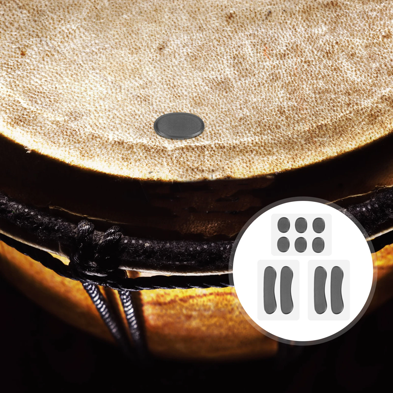 

Mute Pad Muting Pads Drums Silent Dampener Practice Dampening Mufflers