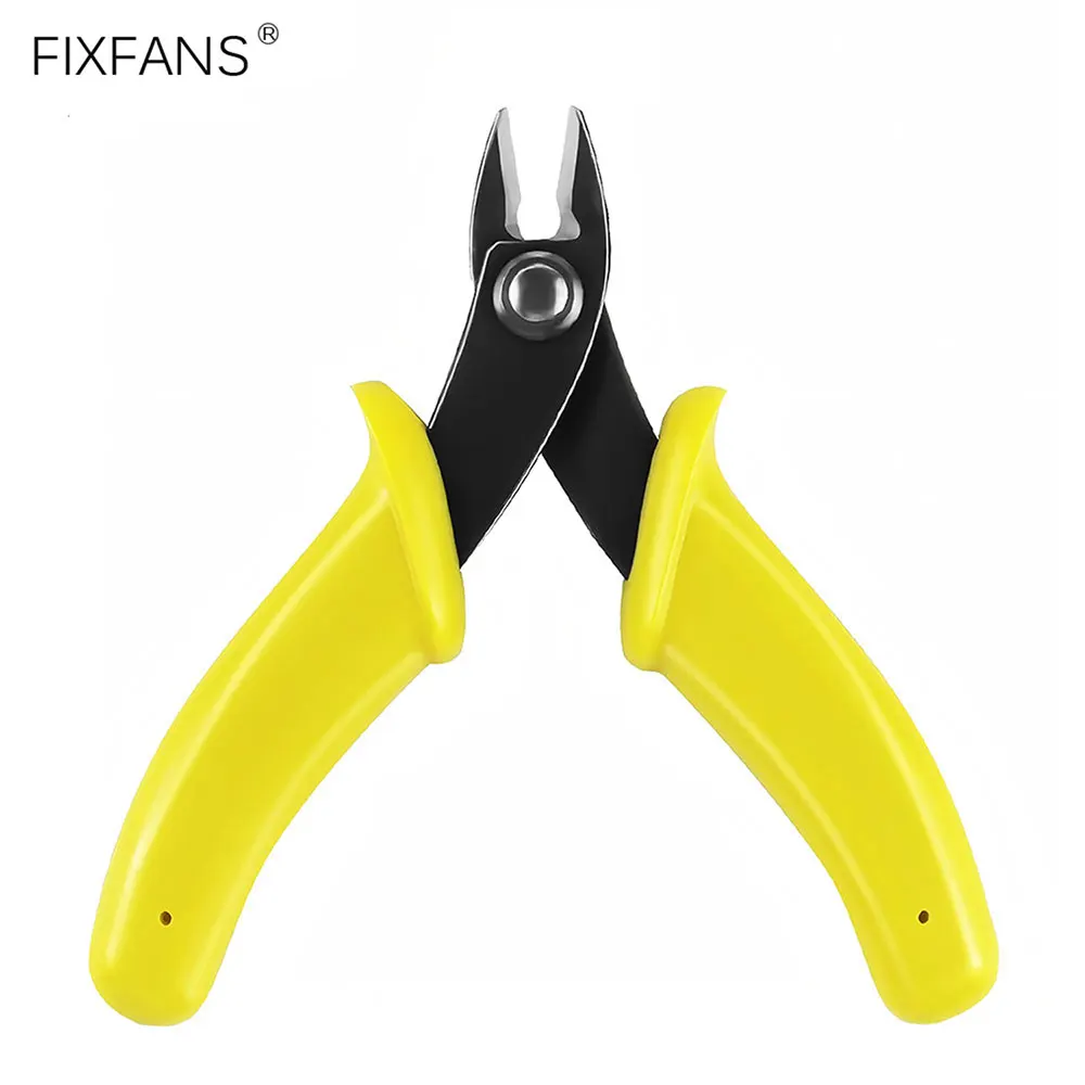 3.5 inch Mini Diagonal Side Cutting Pliers Cable Wire Flush Cutter for Jewelry Model Making Tools