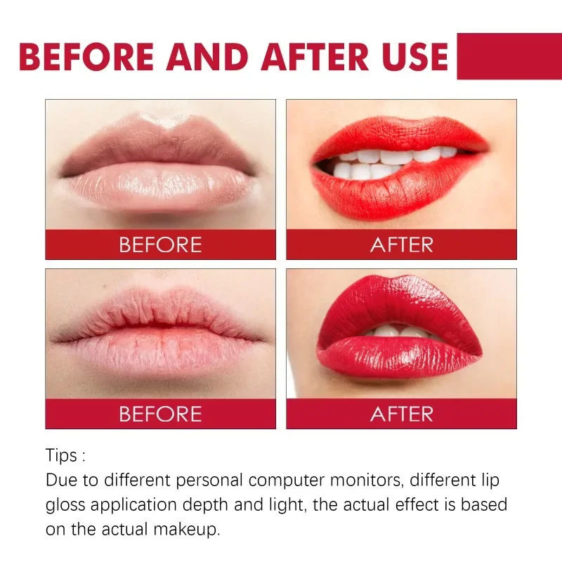 ลอกออกลิปกลอสหน้ากาก lipstik Tahan lama กันน้ำสีง่ายชุ่มชื้นดึงลิปสีเครื่องสำอาง