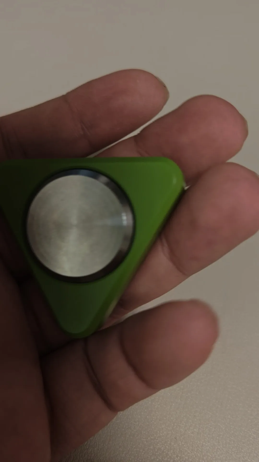 Used black cat FK, small triangular gyro, body tungsten alloy green ceramic coating, two pairs of locks, titanium combination