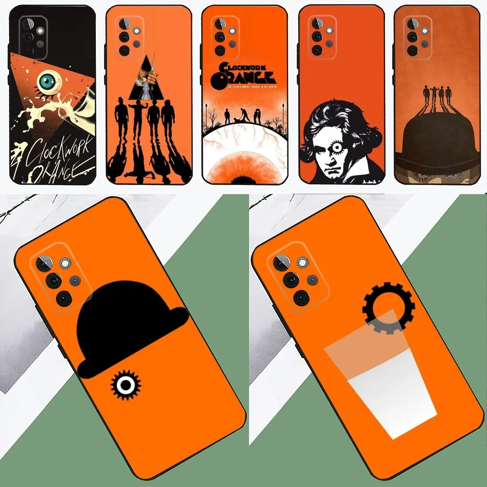 A C-Clockwork O-Orange Movie  Phone Case For SamsungS24,23,22,21,S20 Ultra Pro 10,S30Plus,S9,20lite Ultra Black Cover