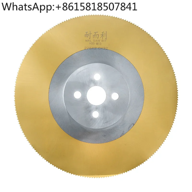 Circular saw blade, high speed steel cutting stainless steel pipe cutting machine saw blade 275 300 315 350 400