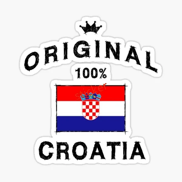 

Croatian Sticker Accessories Decoration For Suv Phone/phone Case Laptop Bumper Window Trunk Windshield Guitar Cover Scratch