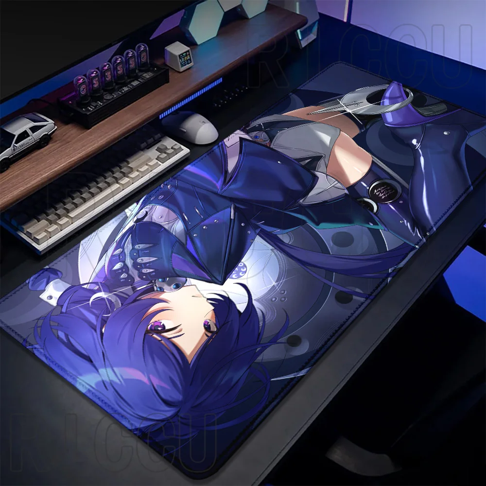 

XXL Office Mats Mouse Pad Placemat Zenless Zone Zero ZZZ Promeia kawaii Anime Girl MousePad Rug Gaming Keyboard Carpet Desk Mat