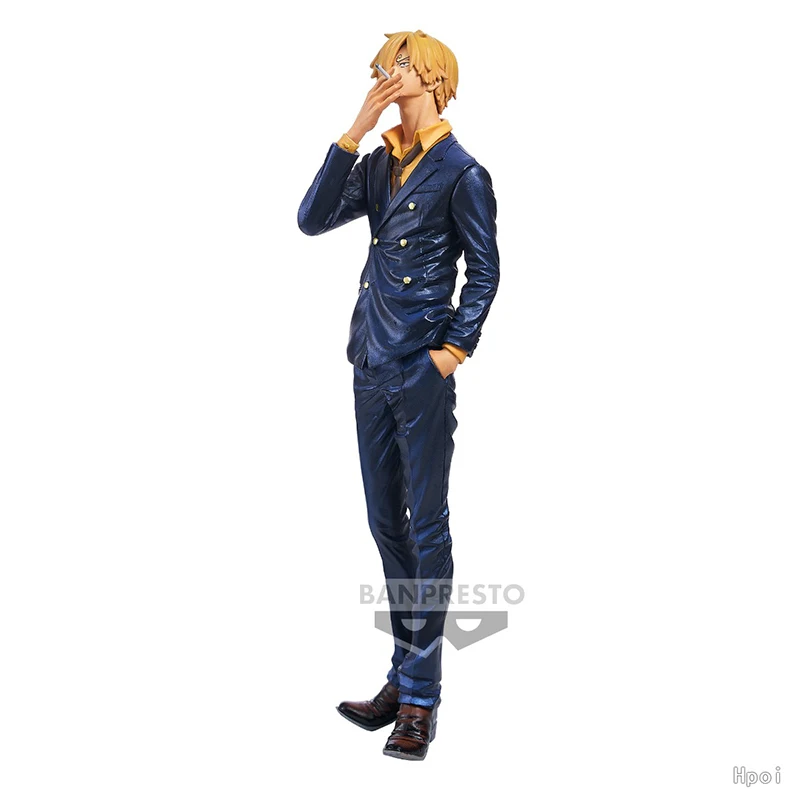 In Stock Original Genuine BANPRESTO KING OF ARTIST Sanji 26cm Authentic Collection Model Animation Character Action Toy