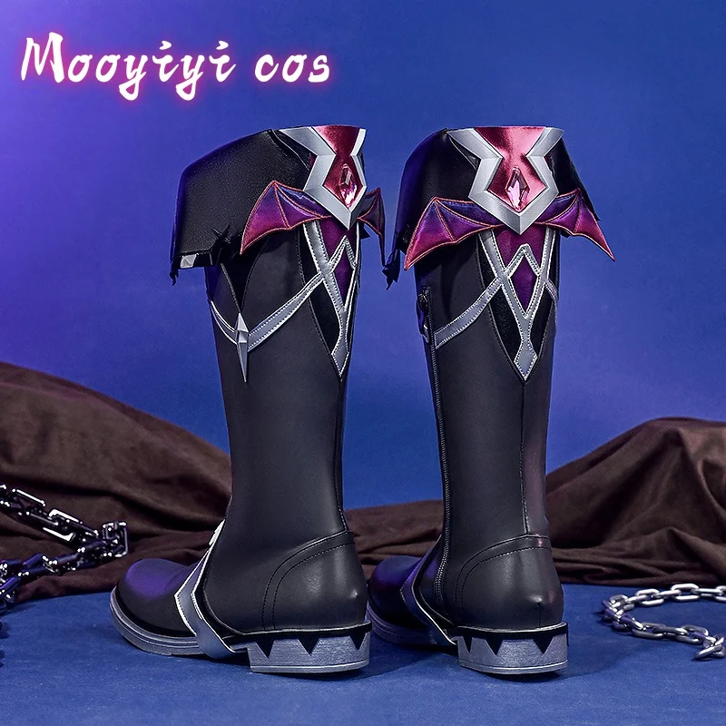 أحذية Game Genshin Impact Durin التأثيرية للهالوين وعيد الميلاد وحفلات لعب الأدوار مقاس 36-43