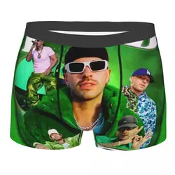 Hip Hop Feid Ferxxo Men's Boxer Briefs Highly Breathable Underpants Top Quality Print Shorts Gift Idea