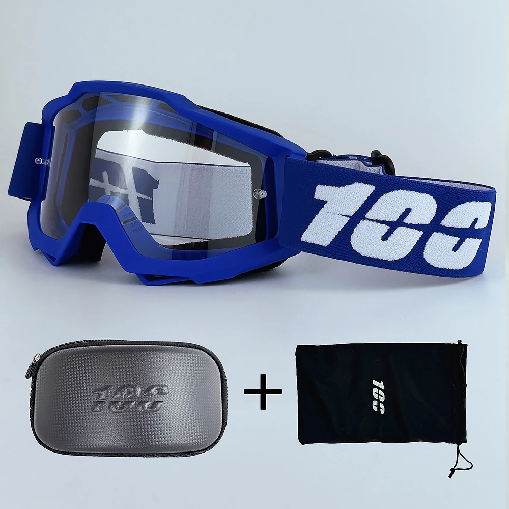 100 نظارات للدراجات النارية نظارات الطرق الوعرة MX الجبلية موتوكروس نظارات الإنحدار الدراجات الترابية دراجة سباق الرياضة نظارات حماية