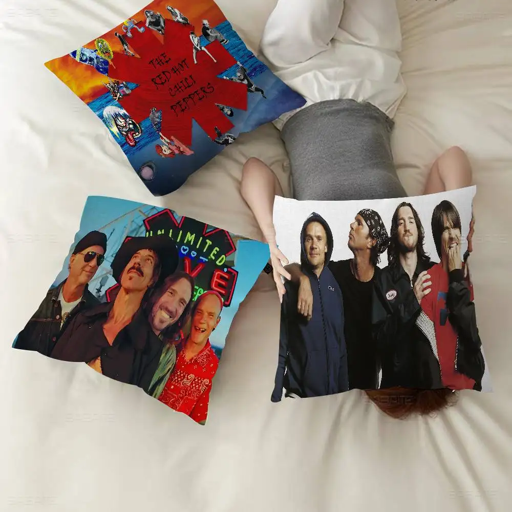Popular Rock Band Red Hot Chili Peppers pillow cover sofa cushion cover home room decoration children gift