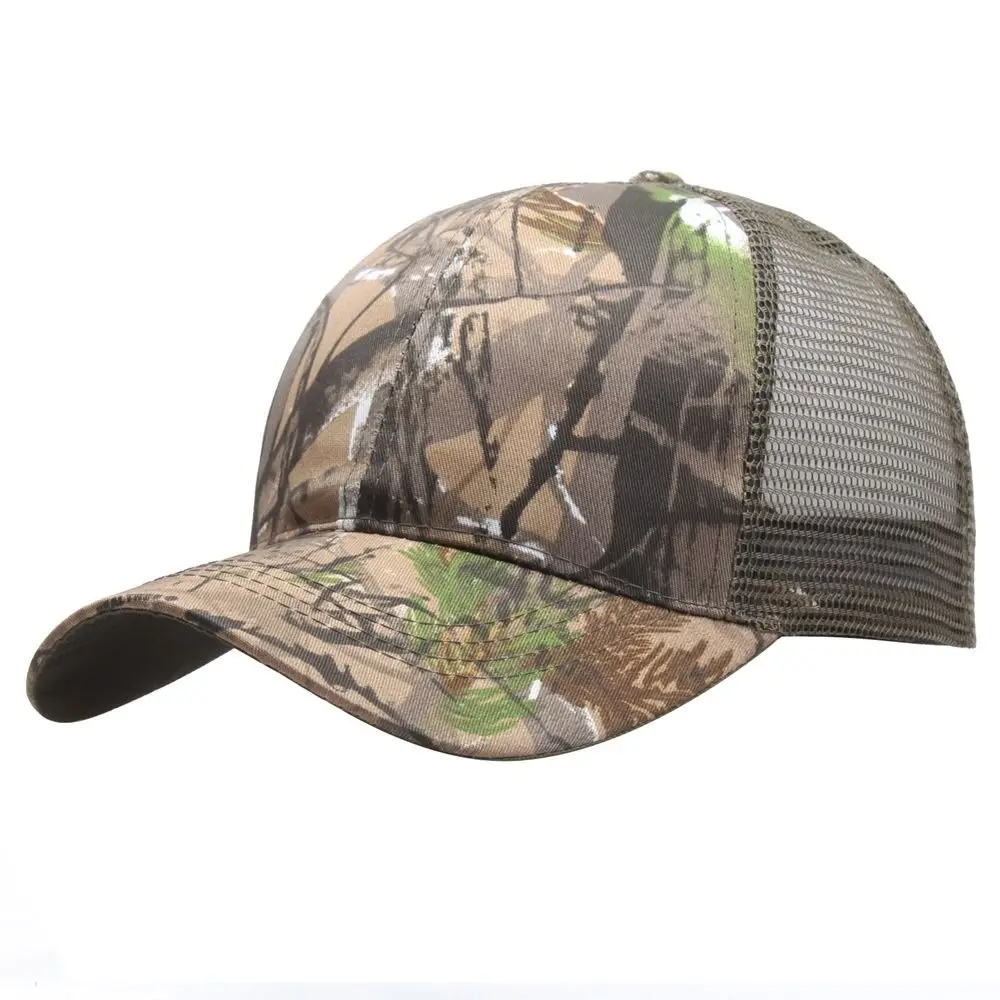 Hot Sale Mesh Hat Adjustable Casual Cadet Hat Breathable Anti-uv Trucker Cap Men