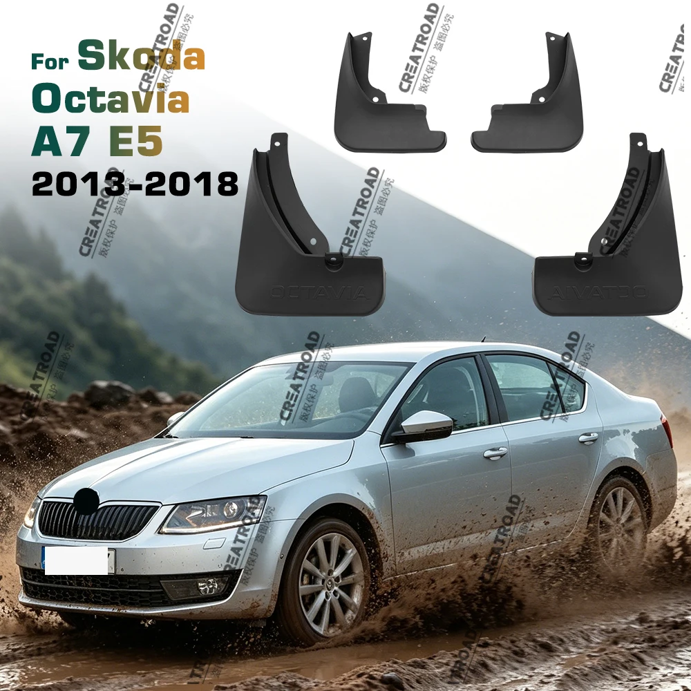 Für skoda octavia a7 5e Kotflügel Kotflügel Schmutz fänger Schutz Spritz klappe Kotflügel Autozubehör