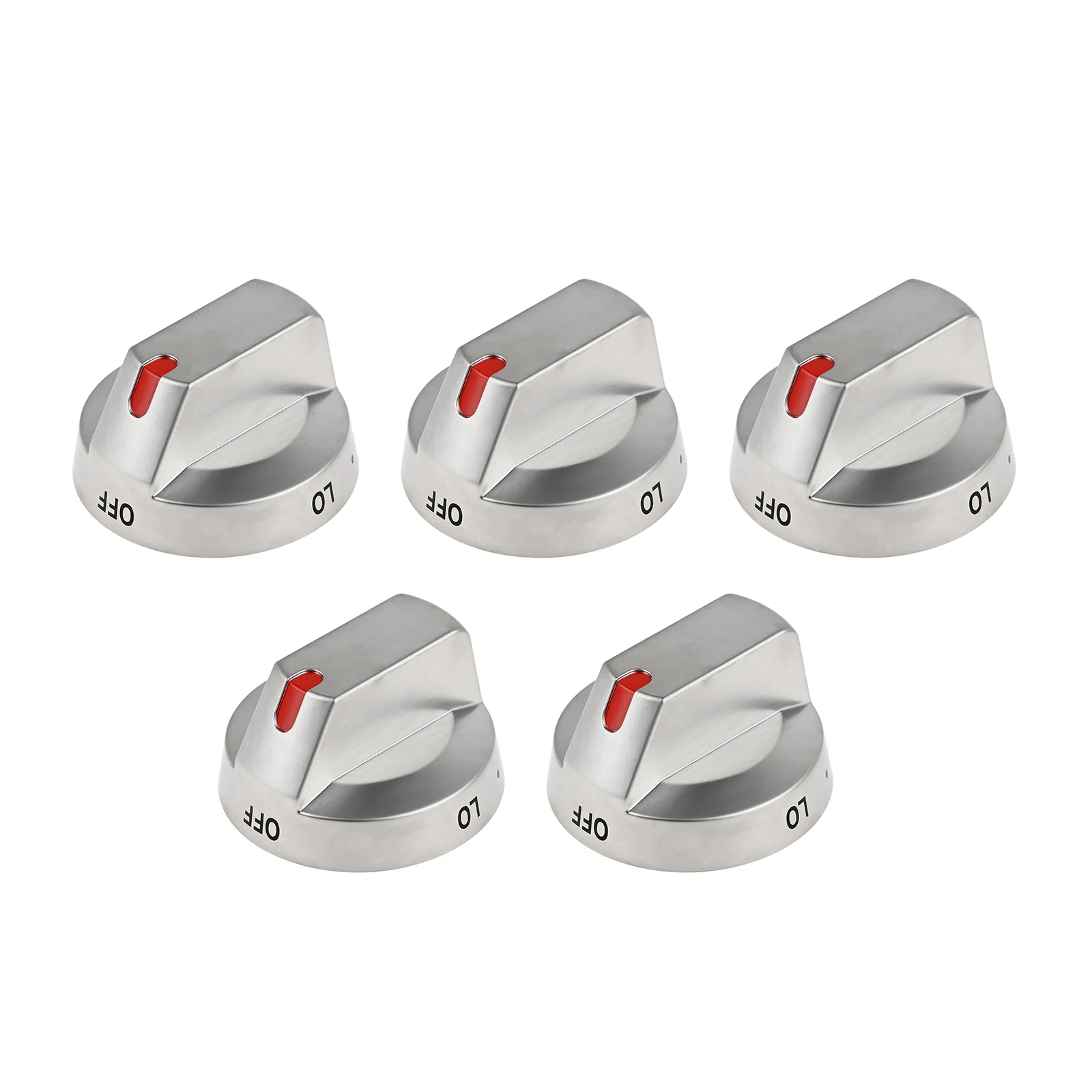 5 Pcs Stove Knobs DG94-03500A/Z Fit for Samsung Stove Knob Replacement Compatible with NX60T8111SS NX60T8311SS NX60T8711SS/AA