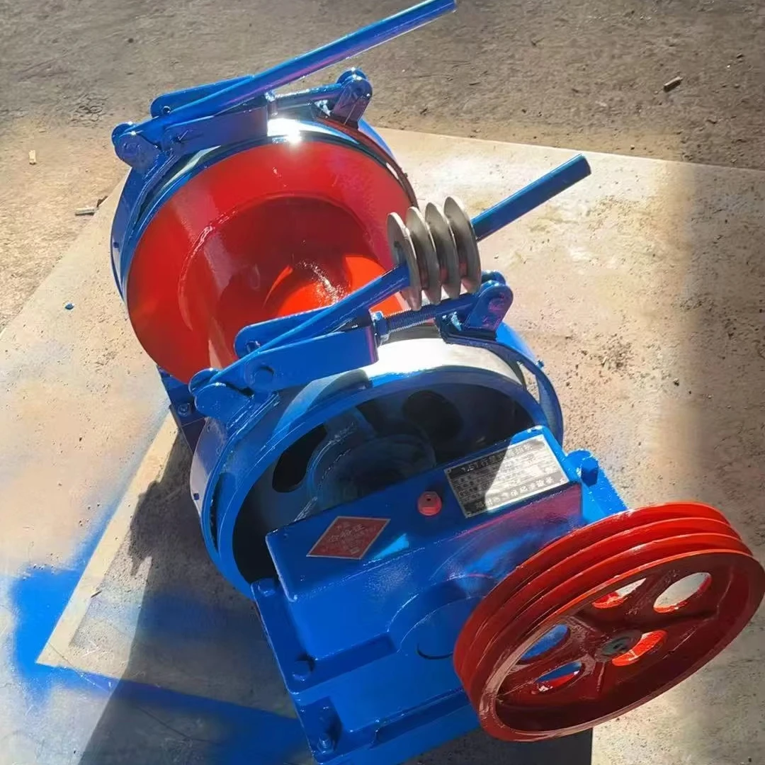 New Hand-Controlled Electric Steel Planetary Winch 0.5/1/2/3/5 Tons Forged Carbon Steel for Mining & Construction Cranes