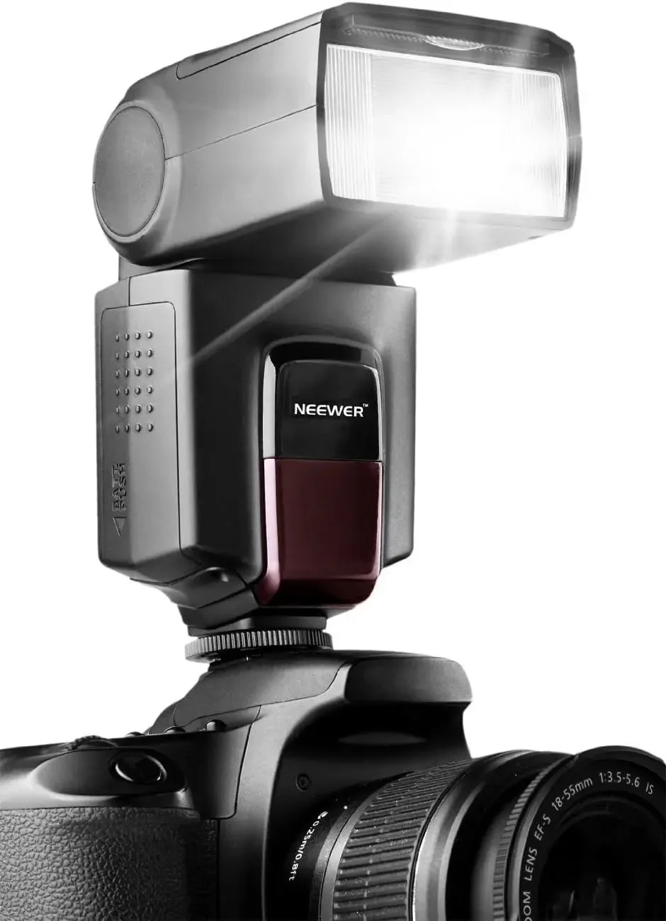 Neewer TT560 Flash Speedlite DSLR Cameras Digital Camera Speedlight with Hot Shoe