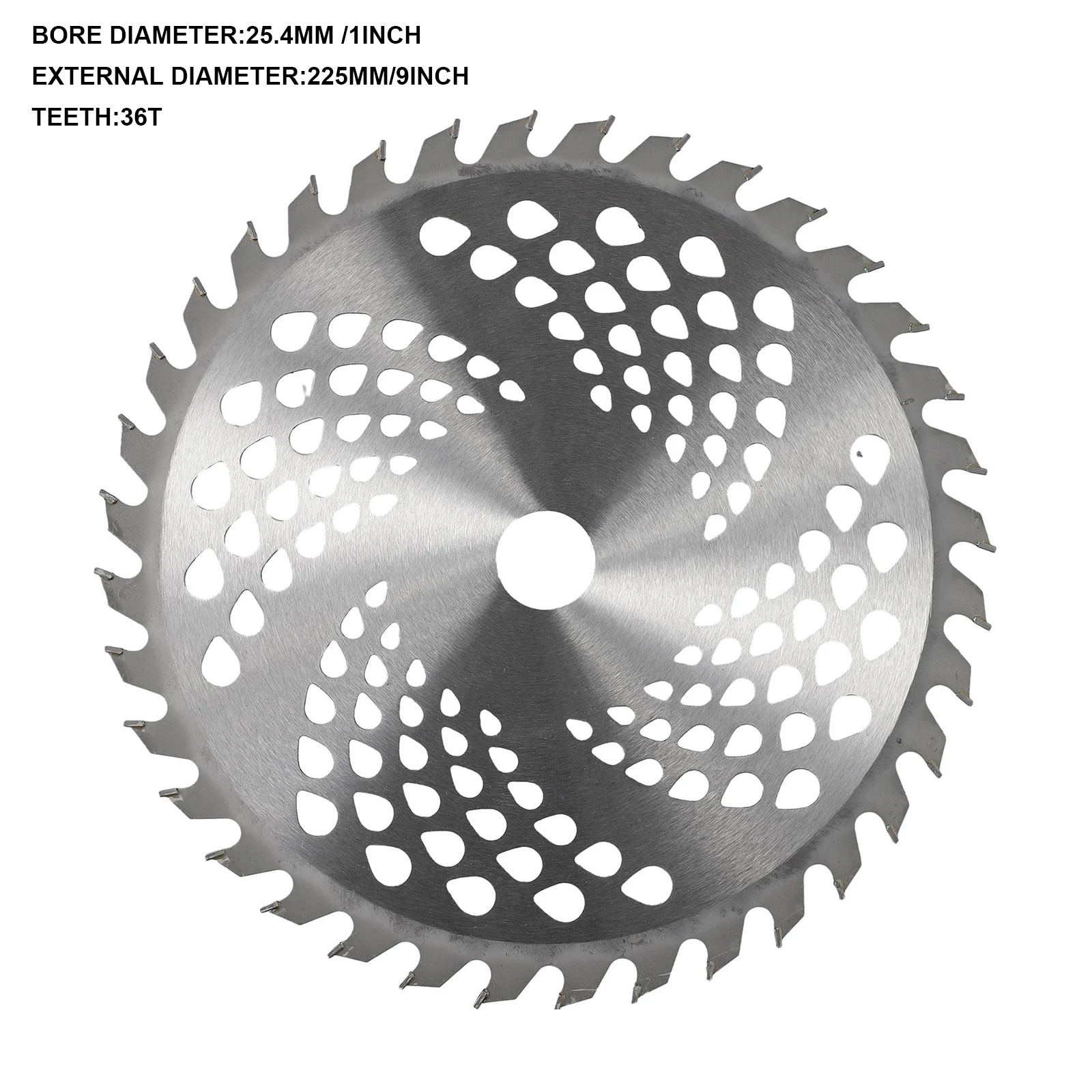 1 stücke 9in 36 Zähne Gras Trimmer Kopf Sägeblatt Holz Pinsel Cutter Trennscheibe Für Garten Rasenmäher Power Eater power Tools