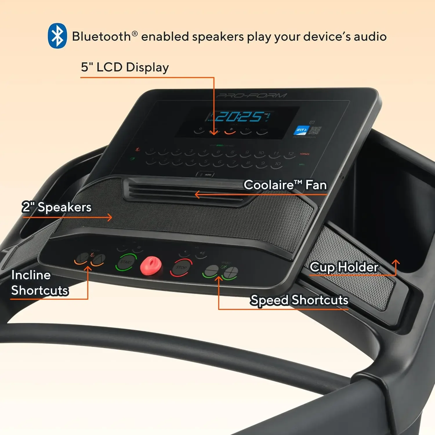 Carbon Series Treadmills | Foldable Treadmill for Running and Cardio Workouts with Shock Absorbing Cushioning to Reduce Joint
