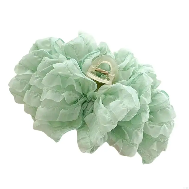 U0de Hair Clip Secure Grip для женщин, вышитых деталей модный аксессуар для волос