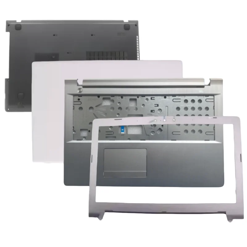 

Оригинальная новая задняя крышка ЖК-дисплея, передняя панель/подставка для рук/основание для ноутбука Ideapad 500-15ISK 500-15ACZ Z51-70, 5CB0J23702 5CB0J23817