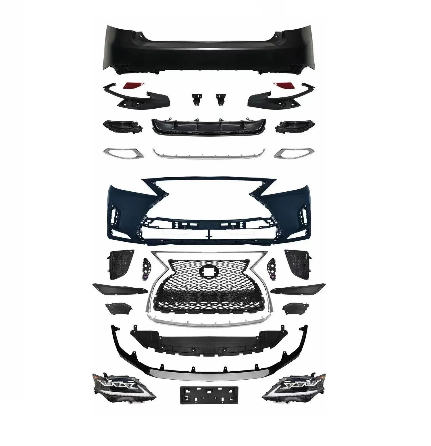

Factory Hot Selling Discount Price Body Kit for RX270 330 330 350 300 09-15 Modified to 2022 Body Kit